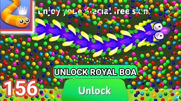 Snake.io Over The Rainbow Event🐍 How To Fight Cirrus Boss Unlock Royal Boa Snake Epic Gameplay |