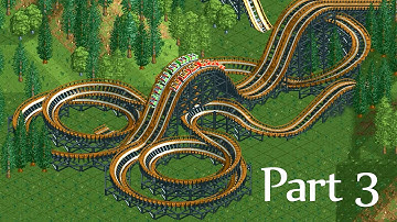 Rollercoaster Tycoon 2 - Realistic Landscape Step by Step - Part 3
