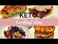 KETO/LOW CARB BREAKFAST IDEAS/ KETO WHAT I EAT IN A DAY- BREAKFAST EDITION