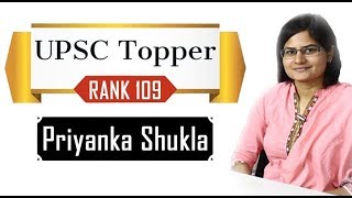 UPSC 2018 Topper Interview AIR 109 - Priyanka Shukla, how to prepare for UPSC 2020 - #IAS #UPSC screenshot 3