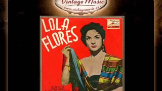 Video thumbnail of "Lola Flores -- Mi Pelo Negro (Pasodoble Marcha) (VintageMusic.es)"