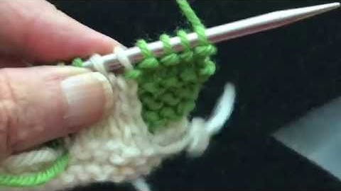 Adding Short Rows in Garter Stitch Borders
