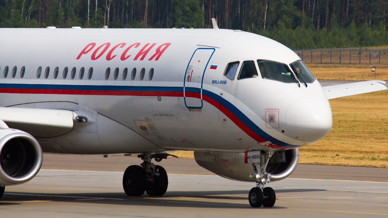 Sukhoi-Superjet 100-(95B)RA-89040🇷🇺Rossiya-Special Flight Detachment, Minsk National Airport