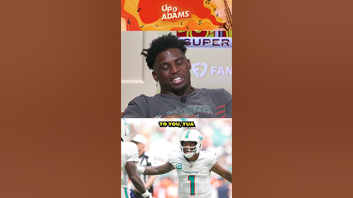 Dolphins WR Tyreek Hill Issues a Public Apology to his QB Tua Tagovailoa