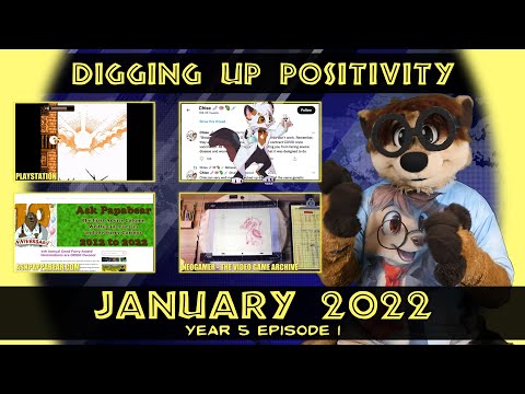 Digging Up Positivity Jan'22 Furry charities, wolves, cuphead, dogurai, Chise & more