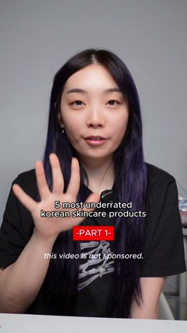 5 underrated korean skincare products to get before they go viral - PART 1 #shorts