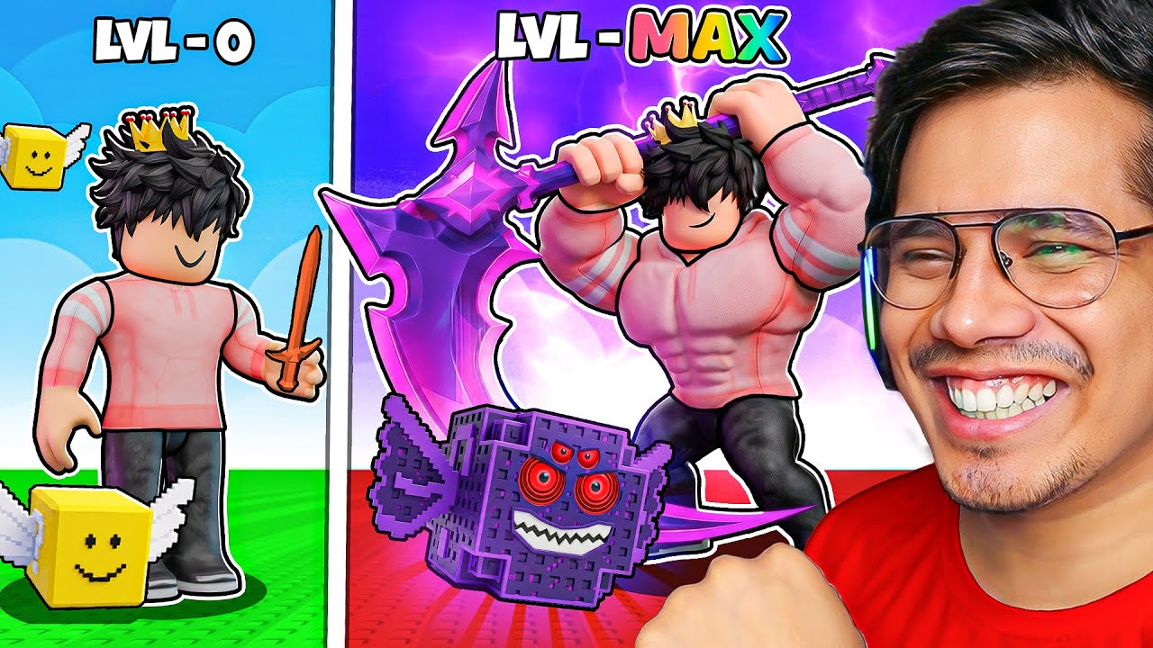 LUCKY BLOCK RUSH ROBLOX 😱