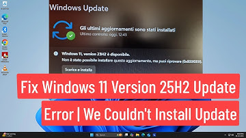 Fix Windows 11 Version 25H2 Update Error 0x800f081f | We Couldn’t Install This Update