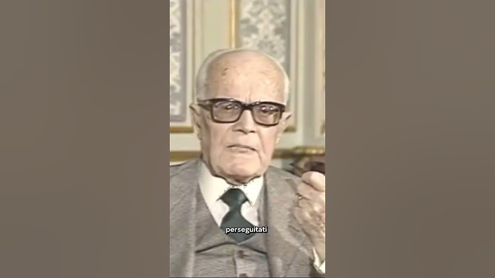 Sandro Pertini nel 1983    Questo è un estratto del suo discorso di fine anno