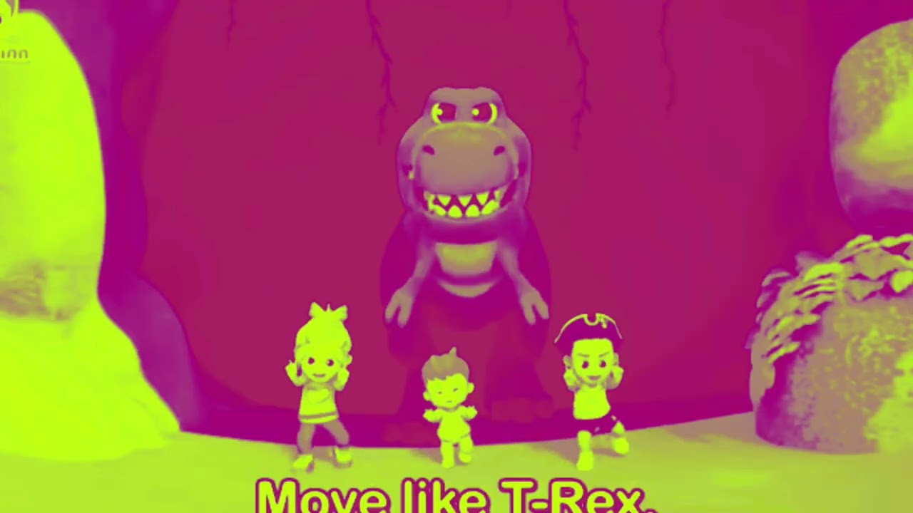 bebefinn|| T-rex Moves song||effects