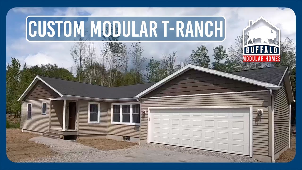 Welcome Home Frank & Michele! - A BMH Custom Modular T-Ranch - YouTube