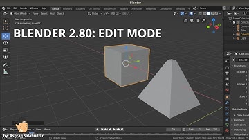 4. BLENDER 2.80: Edit Mode