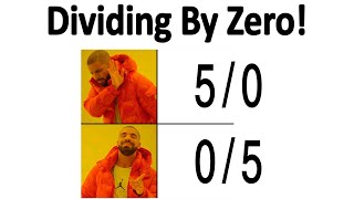 Why can you divide zero, but can&#39;t divide by zero?