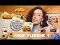 Je mange burger king pendant 24h 0