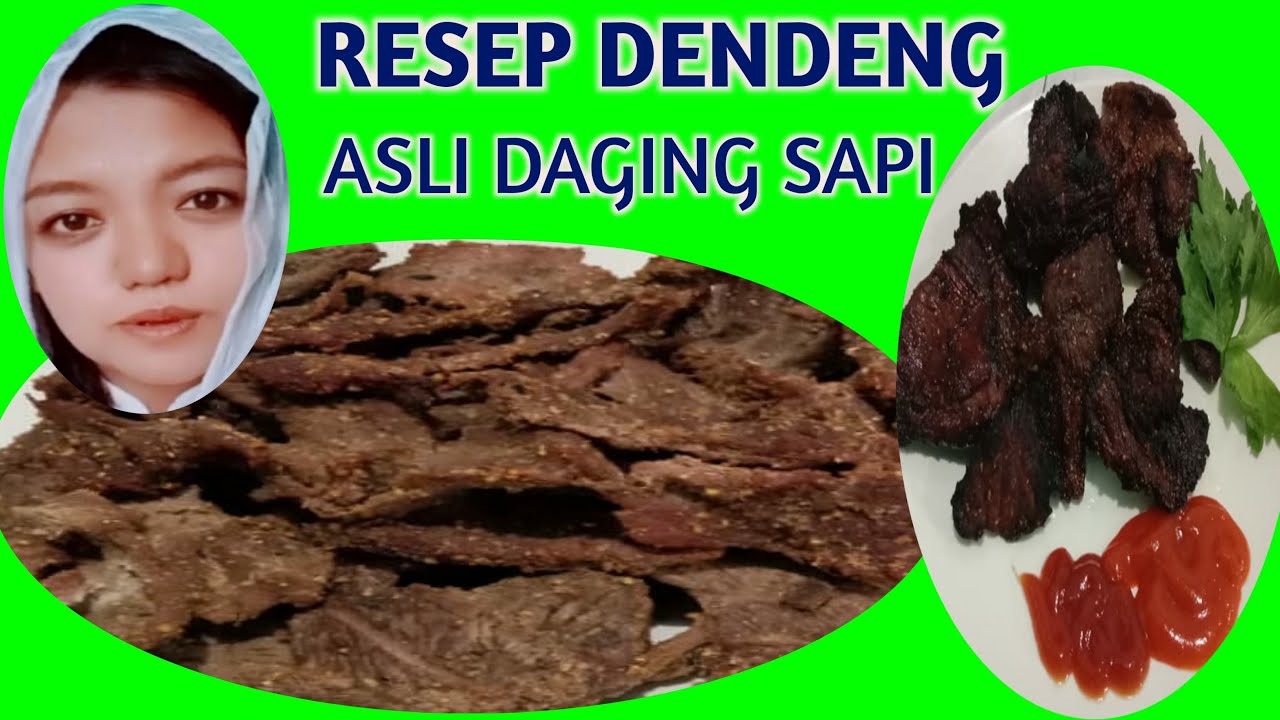 Resep DENDENG DAGING SAPI basah || menggunakan oven