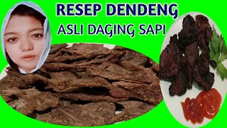 Resep Dendeng Daging Sapi Basah  Menggunakan Oven