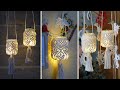 Hanging Macrame Lantern Tutorial | Home Decorating Ideas