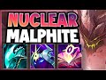 THERE IS 0% CHANCE YOU SURVIVE THIS MALPHITE BURST! SEASON 11 NUKE MALPHITE! - League of Legends