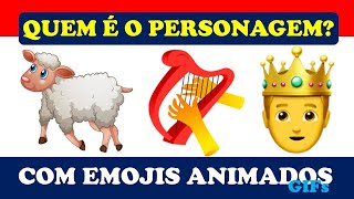 😃 Descubra o personagem bíblico pelos EMOJIS (GIFs) |  ADIVINHE O PERSONAGEM COM EMOJIS screenshot 4