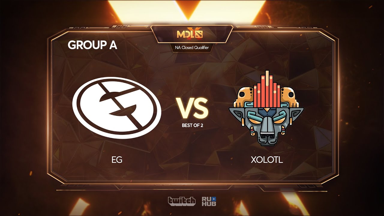 EG vs Xolotl, MDL Chengdu Major Qualifier, bo2, game 1 [Mila]