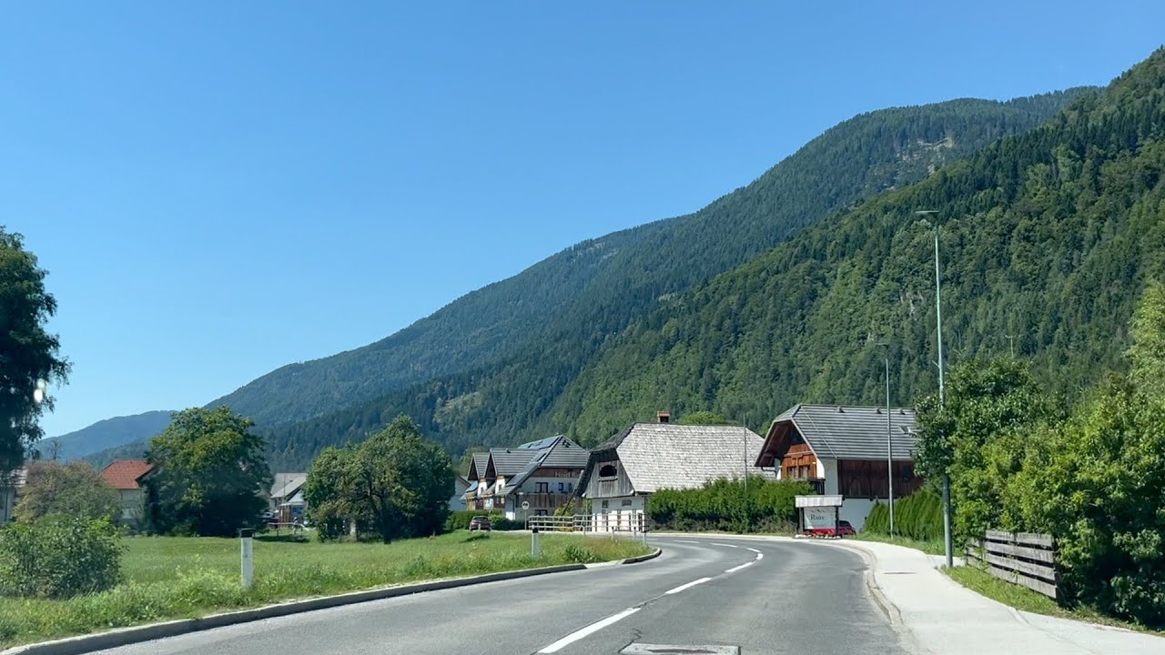 Driving from Slovenia to Austria 🚗 | Scenic Mountain Roads & Cities (No Karawanks Tunnel)