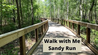 Walk with Me - Sandy Run Trail, Warner Robins, Georgia - short .8 mile walking trail
