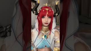 Nilou cosplay transition #cosplay #shorts #genshinimpact #nilougenshinimpact
