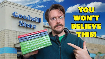 I found $150 worth of video games at Goodwill without even trying