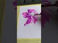 Fiore tropicale con Ecoline, work in progress