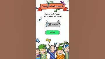 Brain crack level 5 How many stars would you give us, Solution Walkthrough