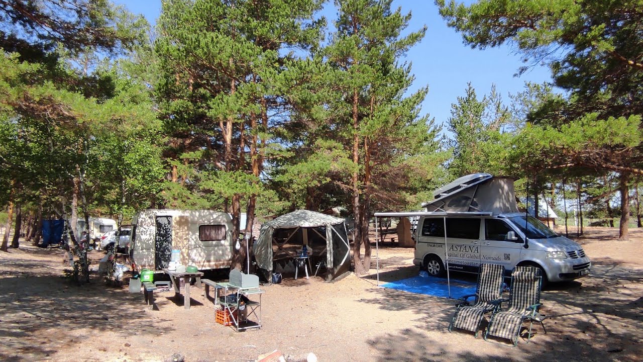 Небольшой обзор государственной зоны отдыха в Зеренде.