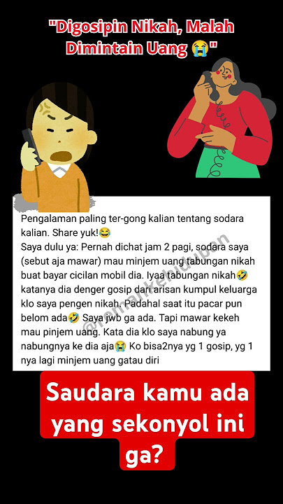 'Digosipin Nikah, Malah Dimintain Uang 😭' #short #dramakeluarga #utang #komedi