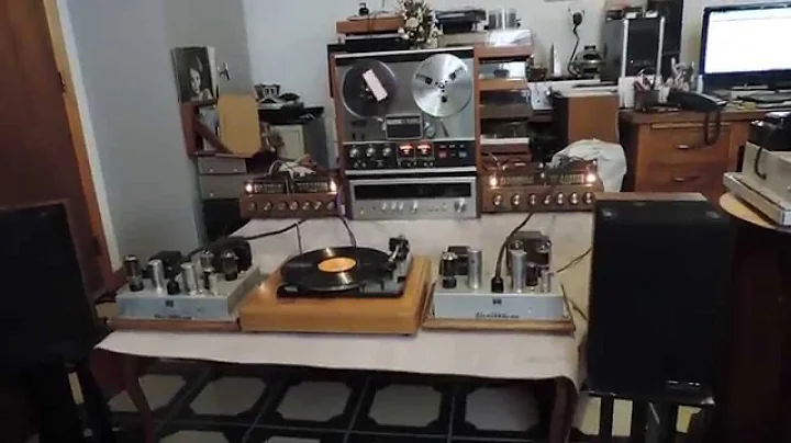 ELECTROHOME  MONO BLOCKS 6L6 TUBE AMPLIFIERS - THE CLARION 009