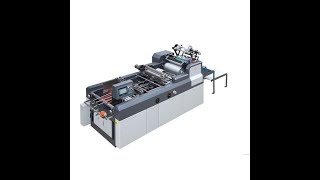 ZKT 700 film Window Patching Machine/automatic film laminating machine