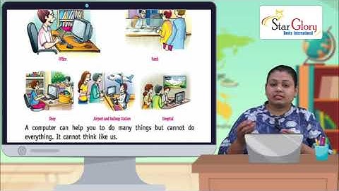 Ch 2 | Star Glory | Computer | Class 1 | Computer : A Smart Machine | For children