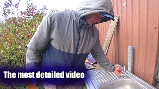 How Water Supply System Works in Our Russian Summer House / Prepare for Winter / PART 2