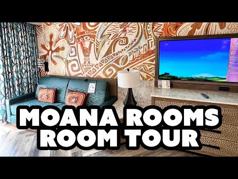 New Moana Themed Rooms at Disney's Polynesian Resort at Disney World