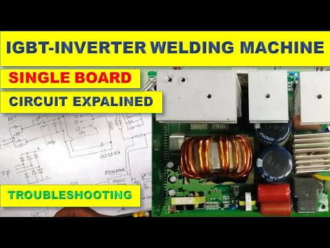 #299 Single Board Inverter IGBT Welder Machine - Function