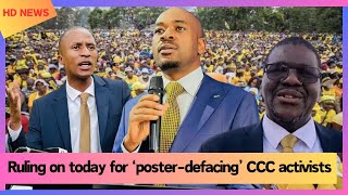 Ruling on today for ‘poster-defacing’ CCC activists