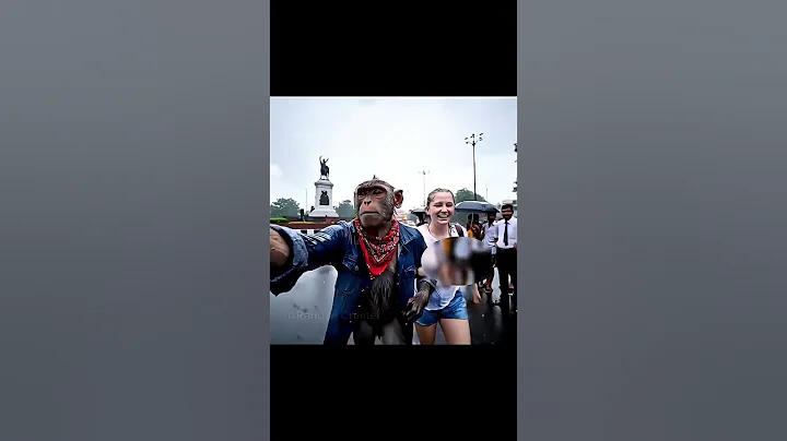 how to making a ai monkey vlogger/blogger video #monkey #ai #shorts