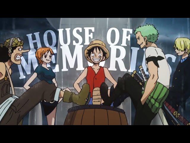 EAST BLUE NAKAMAS (One Piece) - House of Memories [Edit/ASMV] 4K class=