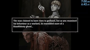 (6:42) Fear & Hunger Knight S Ending Glitchless Speedrun