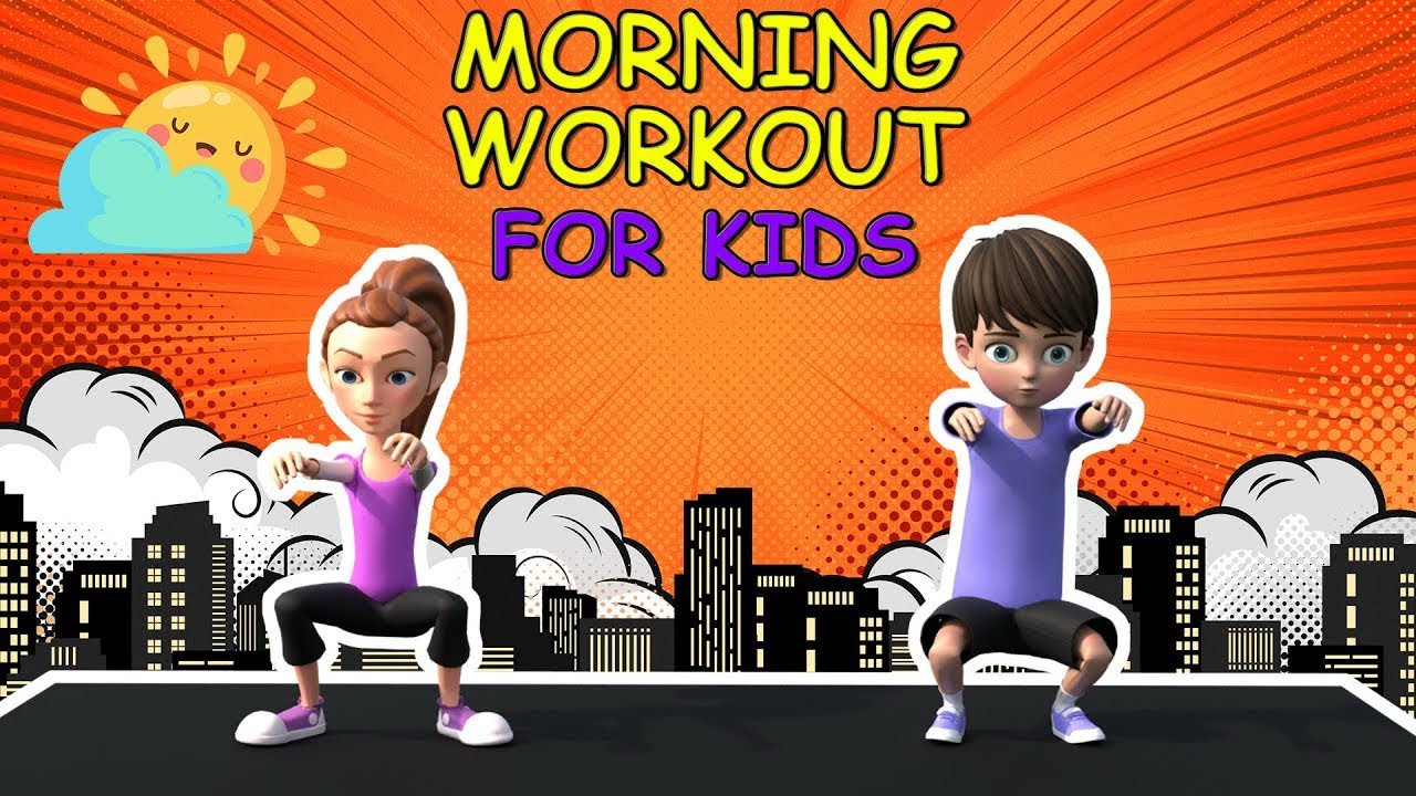 10 Minute Fun Morning Exercise for Kids #exerciseforkids - YouTube