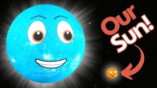 Sun Size for Kids | Is the Sun big? | Neptune's Great Dark Spot | Planets for Kids Resimi