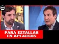 Kreplak le pintó la cara a Vilouta: "La vacunación en la argentina fue una de las mejores"