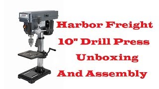 Central Machinery 10' Drill Press From Harbor Freight by Lenny C 4,975 views 6 years ago 18 minutes