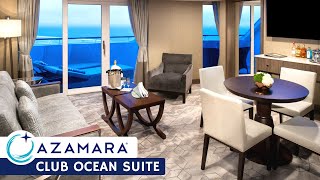 Azamara Quest | Club Ocean Suite Full Walkthrough Tour & Review 4K | Azamara Club Cruises screenshot 4