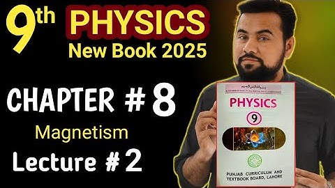9th physics chapter 8 magnetism | 8.7 Electromagnets | Magnetic Relay | Circuit Breaker | New Book