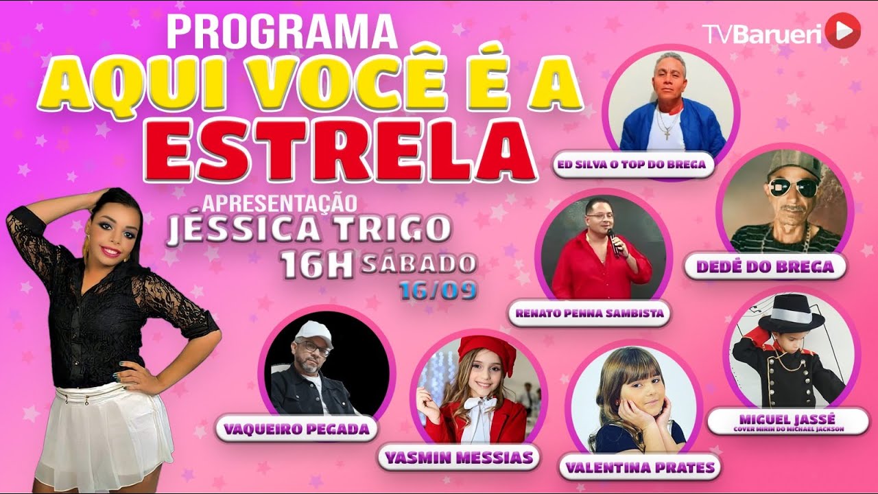 Músicas, Entrevistas E Desfiles | Aqui Você É A Estrela – 16/09