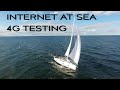 Internet at sea 4G SPEED TEST with Teltonika and QuWireless - update